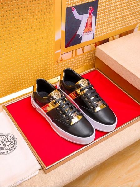 2020o luxury custom medusa printed low-lace-up casual sports shoes, high-end fashion wild outdoor men's shoes, size: 38-451, Black
2020o luxury custom medusa printed low-lace-up casual sports shoes, high-end fashion wild outdoor men's shoes, size: 38-451, Black