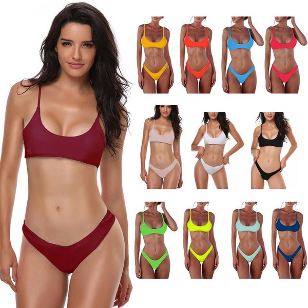 thong bikini 2020 bathing suit women swimwear push up padded bra swimsuit solid brazilian biquini feminino maillot de bain, White;black
thong bikini 2020 bathing suit women swimwear push up padded bra swimsuit solid brazilian biquini feminino maillot de bain, White;black