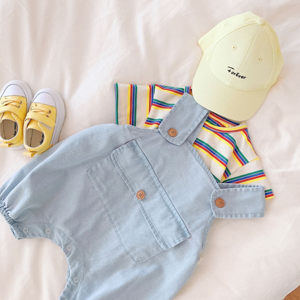 fzkjy baby thin belt pants 2020 summer clothes for male and female babies foreign clothing style soft denim jumpsuit 1-3 years old tide ek05, Blue
fzkjy baby thin belt pants 2020 summer clothes for male and female babies foreign clothing style soft denim jumpsuit 1-3 years old tide ek05, Blue