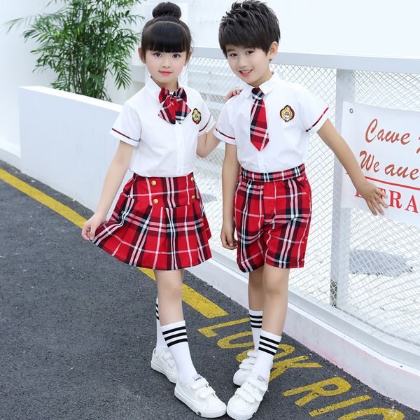 children'suniforms new style children's costumes fashion uniforms sets boys girls performance costumes schoolchildren chorus, White
children'suniforms new style children's costumes fashion uniforms sets boys girls performance costumes schoolchildren chorus, White