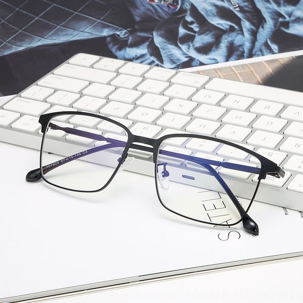business square eyebrow men's half-frame anti-blue myopia plain glasses myopia glasses frame men's, Silver
business square eyebrow men's half-frame anti-blue myopia plain glasses myopia glasses frame men's, Silver