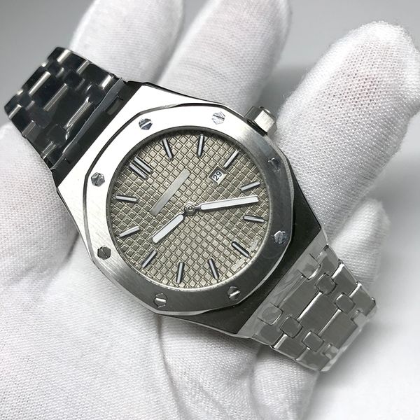 fashion grey dial womens watch good quality 33mm size royal oak quartz silver stainless steel bracelet folding buckle sapphire glass
fashion grey dial womens watch good quality 33mm size royal oak quartz silver stainless steel bracelet folding buckle sapphire glass