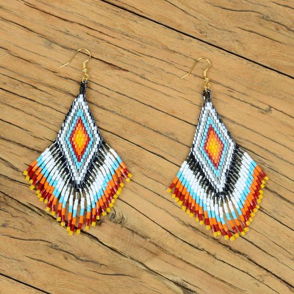 go2boho miyuki earrings for women summer earrings femme aretes fringed earring boho 2020 handwoven woven jewelry gift, Golden;silver
go2boho miyuki earrings for women summer earrings femme aretes fringed earring boho 2020 handwoven woven jewelry gift, Golden;silver