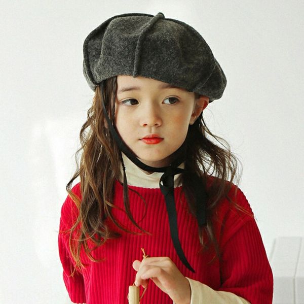 children's korean tie-up beret baby british pure beret octagonal octagonal wool hat girls fashion hat, Yellow
children's korean tie-up beret baby british pure beret octagonal octagonal wool hat girls fashion hat, Yellow