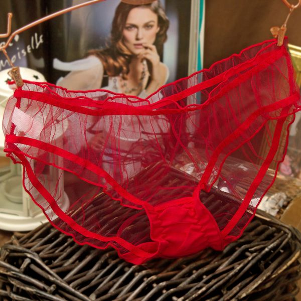 women's mesh underwear transparent lace lingerie ladies briefs underpants, Black;pink
women's mesh underwear transparent lace lingerie ladies briefs underpants, Black;pink