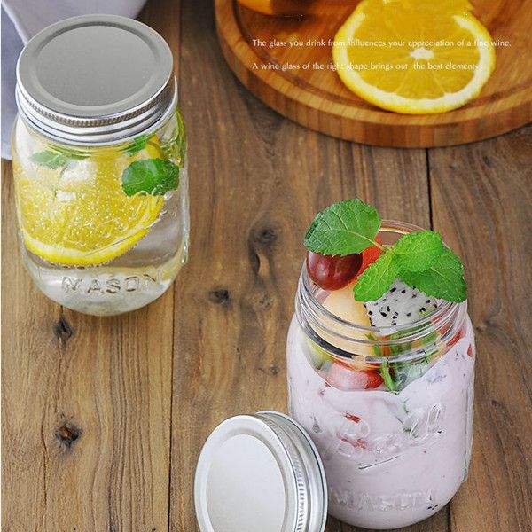8pkgs 950ml mason cup mason jar drink cup sealed fruit and vegetable salad jar glass jar with l
8pkgs 950ml mason cup mason jar drink cup sealed fruit and vegetable salad jar glass jar with l