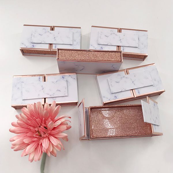 custom eyelash packaging marble design print your own brand name glitter rose gold lash box for dramatic lashes
custom eyelash packaging marble design print your own brand name glitter rose gold lash box for dramatic lashes