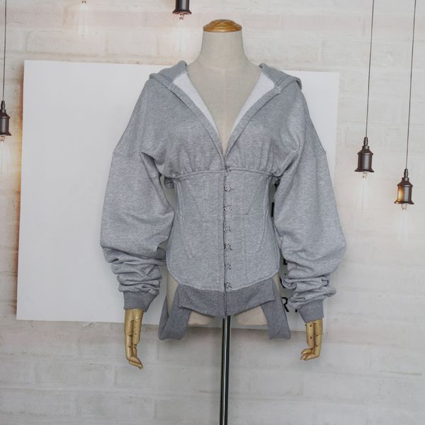 women hoodie 2020 spring and autumn solid color women's sweatshirt casual long-sleeved corset hooded jacket female, Black
women hoodie 2020 spring and autumn solid color women's sweatshirt casual long-sleeved corset hooded jacket female, Black