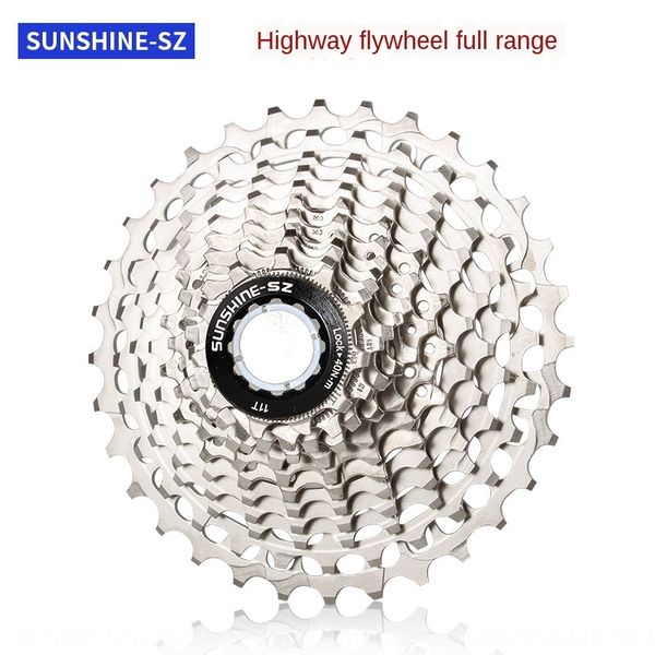 sunshine-sz road heel 8 9 10 11 speed cassette bicycle bicycle rear gear 25 28 32 34t, Silver
sunshine-sz road heel 8 9 10 11 speed cassette bicycle bicycle rear gear 25 28 32 34t, Silver