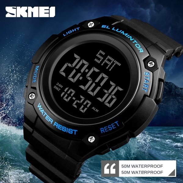 hzwqo shikemei fashion sports electronic outdoor waterproof men's new shikemei fashion sports electron electron electronic watch outdoo, Blue
hzwqo shikemei fashion sports electronic outdoor waterproof men's new shikemei fashion sports electron electron electronic watch outdoo, Blue