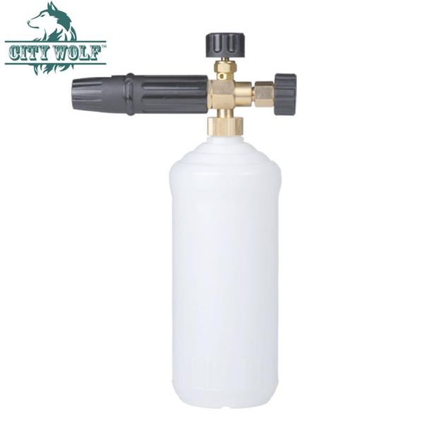 city wolf brass snow foam lance high pressure washer foam gun for karcher car floor garden pool cleaning accessories
city wolf brass snow foam lance high pressure washer foam gun for karcher car floor garden pool cleaning accessories