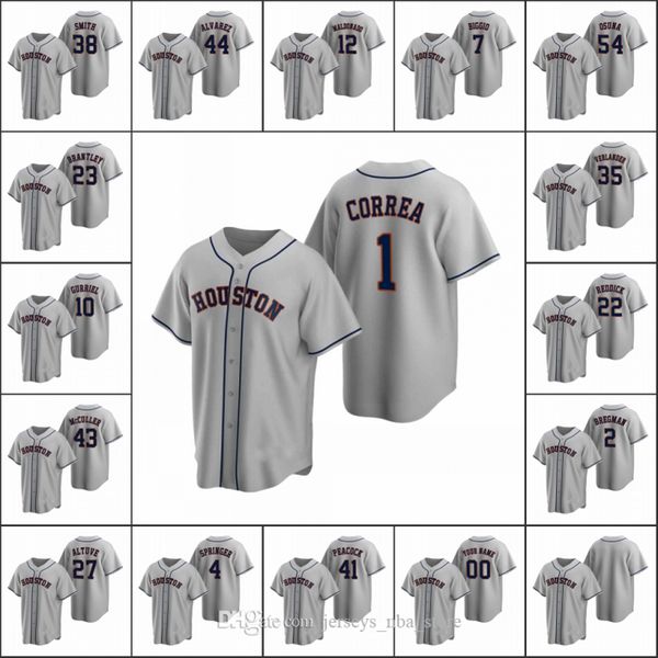 houston astros #27 jose altuve 2 alex bregman 35 justin verlander 1 correa men women youth custom gray replica road jersey, Blue;black
houston astros #27 jose altuve 2 alex bregman 35 justin verlander 1 correa men women youth custom gray replica road jersey, Blue;black