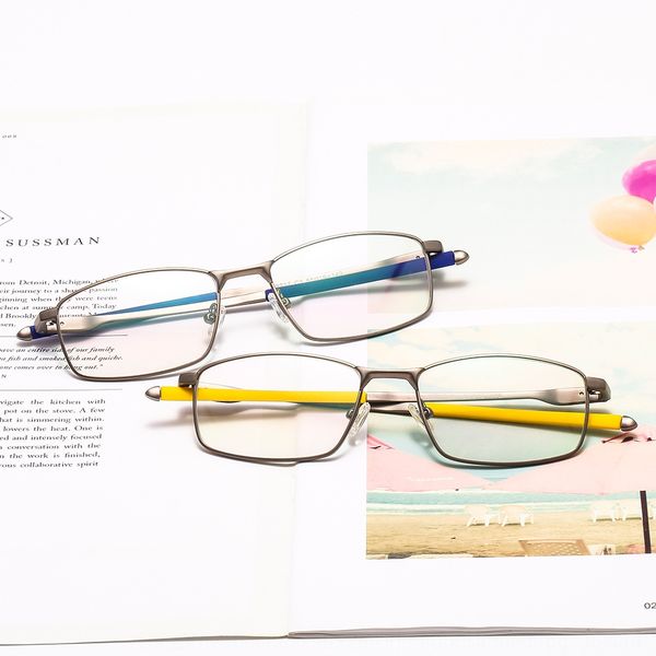 sports fashion small square frame glasses glasses metal simple kick-off plain mirror multicolor foot cover optical mirror, Silver
sports fashion small square frame glasses glasses metal simple kick-off plain mirror multicolor foot cover optical mirror, Silver