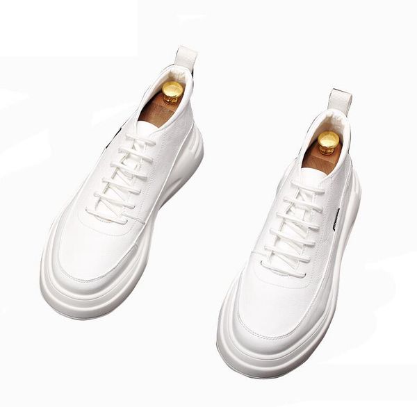 new luxury designer men white high and low shoes causal loafers flat platform prom shoes moccasins rock punk board for man, Black
new luxury designer men white high and low shoes causal loafers flat platform prom shoes moccasins rock punk board for man, Black