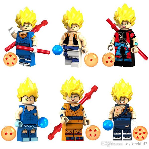 educational japan anime cartoon dragon ball z super saiyan son goku vegeta mini toy figure building block for children
educational japan anime cartoon dragon ball z super saiyan son goku vegeta mini toy figure building block for children