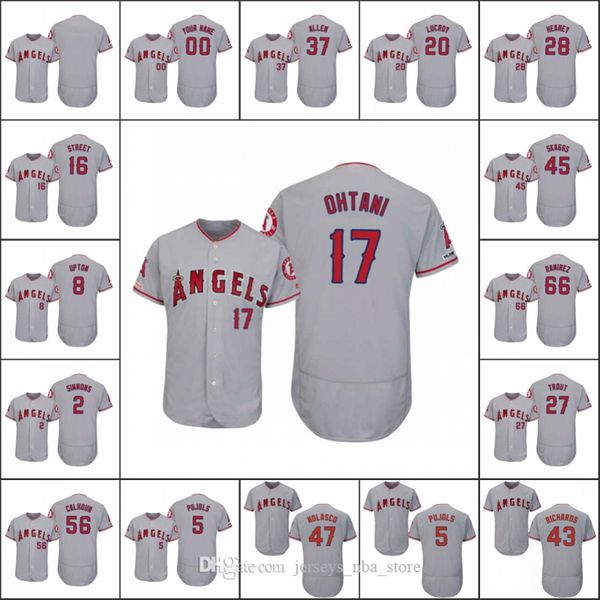 los angeles angels #27 mike trout 17 shohei ohtani 2 andrelton simmons 150th anniversary men women youth flex base custom jersey, Blue;black
los angeles angels #27 mike trout 17 shohei ohtani 2 andrelton simmons 150th anniversary men women youth flex base custom jersey, Blue;black