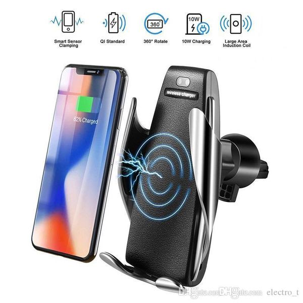 s5 wireless charger automatic clamping car charger holder mount smart sensor 10w fast charging charger for universal phones mq20 zlstore007
s5 wireless charger automatic clamping car charger holder mount smart sensor 10w fast charging charger for universal phones mq20 zlstore007