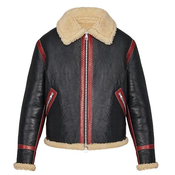 2020 mens winter faux fur leather jackets fashion lapel neck fleece coats mens street style long sleeved thick jacket veste homme size s-2xl, Black;brown
2020 mens winter faux fur leather jackets fashion lapel neck fleece coats mens street style long sleeved thick jacket veste homme size s-2xl, Black;brown