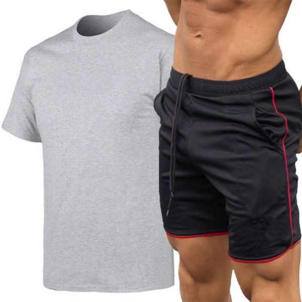 tracksuit мужчины наборы мужской толстовка брюки summer мужские обрезанные t рубашка шорты повседневные костюмы спортивная мужская одежда, Gray
tracksuit мужчины наборы мужской толстовка брюки summer мужские обрезанные t рубашка шорты повседневные костюмы спортивная мужская одежда, Gray