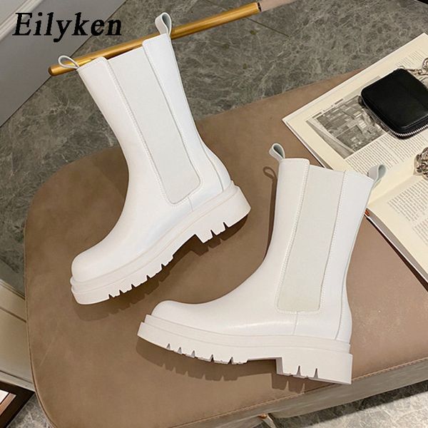eilyken fashion punk style elastic boots woman winter new mid-calf boots female platform motorcycle booties shoes, Black
eilyken fashion punk style elastic boots woman winter new mid-calf boots female platform motorcycle booties shoes, Black