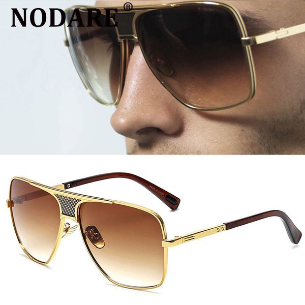 nodare 2020 classic square men's designer large frame pilot sunglasses vintage women sun glasses uv400 male female, White;black
nodare 2020 classic square men's designer large frame pilot sunglasses vintage women sun glasses uv400 male female, White;black