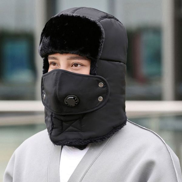 men women cycling thick hat windproof thermal detachable anti pollution face mask warm cap outdoor sport hat #, Black
men women cycling thick hat windproof thermal detachable anti pollution face mask warm cap outdoor sport hat #, Black