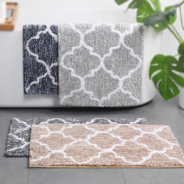 moroccan bathroom mats non-slip microfiber soft absorbent bath floor mats shower rugs 45x65cm/50x80cm/45x120cm grey navy coffee
moroccan bathroom mats non-slip microfiber soft absorbent bath floor mats shower rugs 45x65cm/50x80cm/45x120cm grey navy coffee