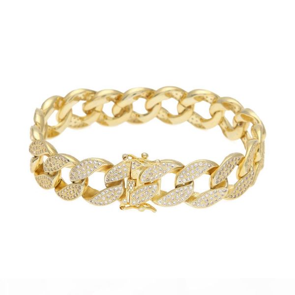 luxury cuban cubic zirconia bracelet men hip hop shiny exaggeration full micro zircon bangle link chain rapper gift fashion punk jewelry, Golden;silver
luxury cuban cubic zirconia bracelet men hip hop shiny exaggeration full micro zircon bangle link chain rapper gift fashion punk jewelry, Golden;silver