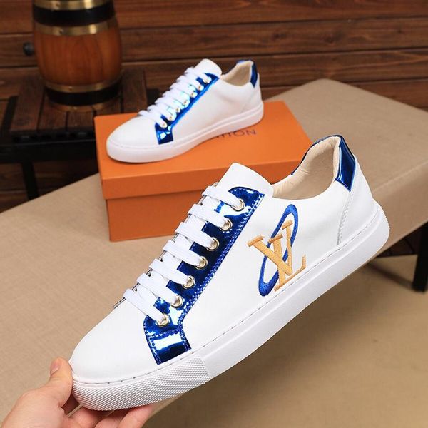 2021-2020f luxury design leather printed rubber sole sneakers fashion wild mens casual shoes men 's banquet shoes size :3, Black
2021-2020f luxury design leather printed rubber sole sneakers fashion wild mens casual shoes men 's banquet shoes size :3, Black