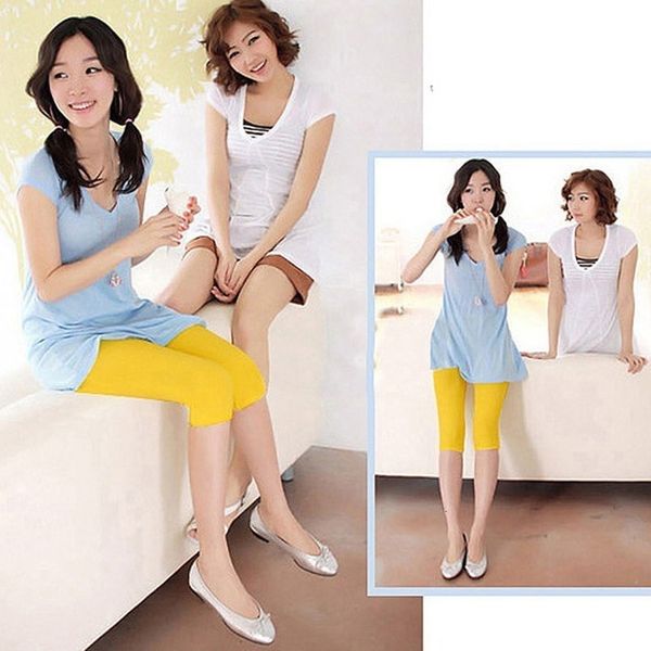 ice silk leggings stretch thin fashion candy color casual high waist summer women casual calf length pants plus size, Black
ice silk leggings stretch thin fashion candy color casual high waist summer women casual calf length pants plus size, Black