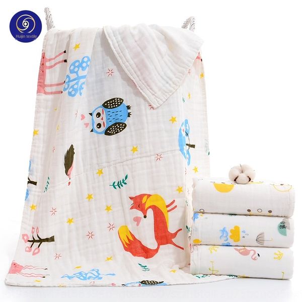 70*140 high density six-layer bubble gauze class a pure cotton product bath towel absorbent baby quilt blanket printed bath towel
70*140 high density six-layer bubble gauze class a pure cotton product bath towel absorbent baby quilt blanket printed bath towel