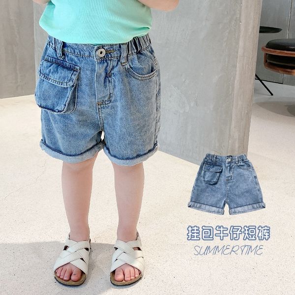 baby denim western style 2020 new boys' summer clothes thin pants children's denim shorts and shorts outdoor wear all-match trendy, Blue 
baby denim western style 2020 new boys' summer clothes thin pants children's denim shorts and shorts outdoor wear all-match trendy, Blue