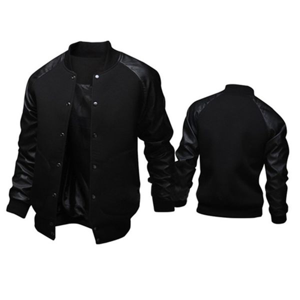 jacket mens baseball autumn fashion cool outwear jacket patchwork stand collar casual slim fit jackets and coats men ropa hombre, Black;brown
jacket mens baseball autumn fashion cool outwear jacket patchwork stand collar casual slim fit jackets and coats men ropa hombre, Black;brown