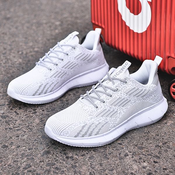new sale light running shoes comfortable casual men's sneaker breathable non-slip wear-resistant outdoor walking men sport shoes, Black
new sale light running shoes comfortable casual men's sneaker breathable non-slip wear-resistant outdoor walking men sport shoes, Black