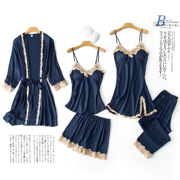 sexy кружева intimate lingerie пижамы 5шт robe set ночное главная одежда женская атласная 2020 new sleep set nightgown homewear, Black;red
sexy кружева intimate lingerie пижамы 5шт robe set ночное главная одежда женская атласная 2020 new sleep set nightgown homewear, Black;red