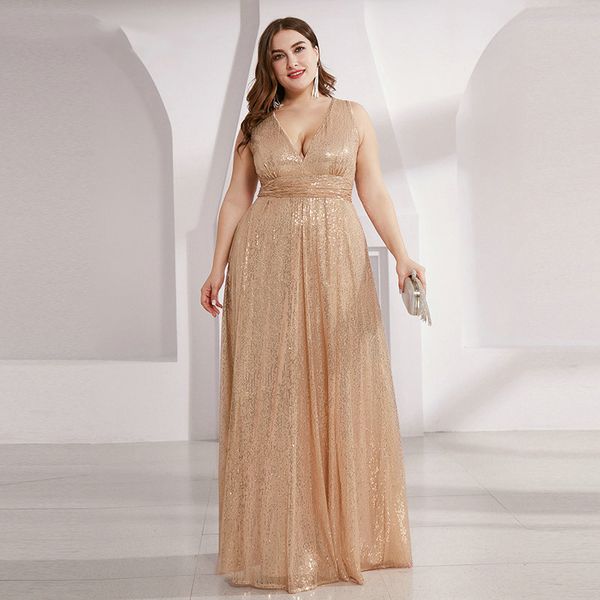 plus size sequined evening dresses a-line deep v-neck sleeveless sparkle long party gowns robe longue, White;black
plus size sequined evening dresses a-line deep v-neck sleeveless sparkle long party gowns robe longue, White;black