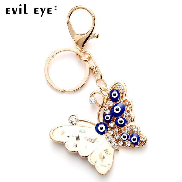 evil eye 2020 fashion alloy butterfly shape charm car keychain jewelry pendant with bule evil eye bead ey4740, Silver
evil eye 2020 fashion alloy butterfly shape charm car keychain jewelry pendant with bule evil eye bead ey4740, Silver