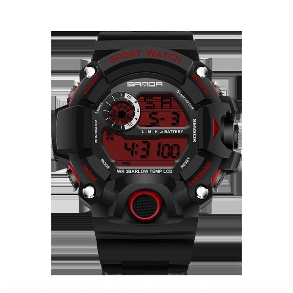sanda sanda 326 multi-function electronic waterproof sports electronic watch student fashion fashion watch men's, Blue
sanda sanda 326 multi-function electronic waterproof sports electronic watch student fashion fashion watch men's, Blue