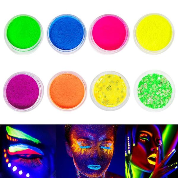 neon powder pigments eyeshadow palette bright eye shadow pallete fluorescent matte mica dye luminous colorant body makeup set
neon powder pigments eyeshadow palette bright eye shadow pallete fluorescent matte mica dye luminous colorant body makeup set