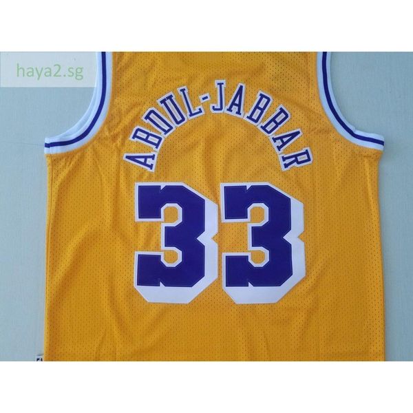 227 basketball jerseys men sprorts wear abool jabbar #33 s-xxl stitched jersey, Black;white
227 basketball jerseys men sprorts wear abool jabbar #33 s-xxl stitched jersey, Black;white