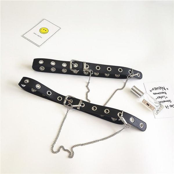 new fashion ladies black punk gothic faux leather belt metal chain ring waist waist belts long belts strap street dance decor, Black;brown
new fashion ladies black punk gothic faux leather belt metal chain ring waist waist belts long belts strap street dance decor, Black;brown
