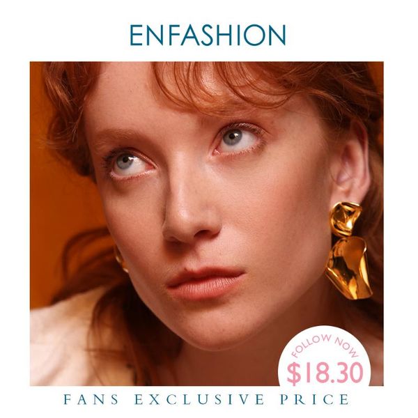 enfashion flower petal drop earrings for women gold color big leaf molten dangle earings fashion jewelry 2020 kolczyki e191095, Silver
enfashion flower petal drop earrings for women gold color big leaf molten dangle earings fashion jewelry 2020 kolczyki e191095, Silver