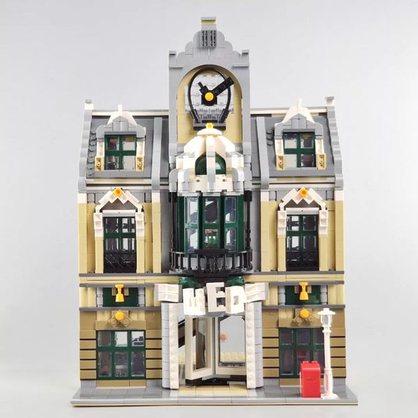 in stock zhegao ql0922 2039pcs creator moc stree view series european mall building blocks bricks toys sets compatible creator