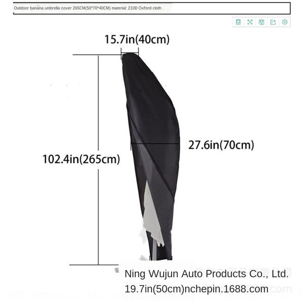outdoor waterproof dustproof banana oxford cloth moisture-proof oxford cloth umbrella cover banana umbrella rain cover
outdoor waterproof dustproof banana oxford cloth moisture-proof oxford cloth umbrella cover banana umbrella rain cover