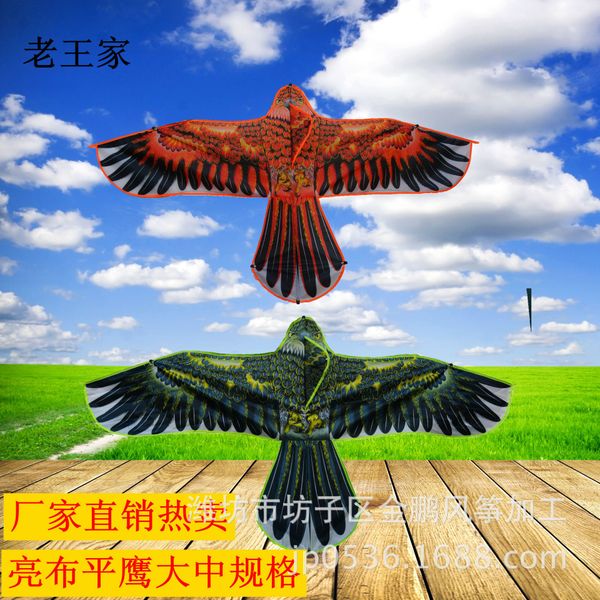 weifang kite printed 1.8 m flat eagle children's bright cloth bright cloth kite
weifang kite printed 1.8 m flat eagle children's bright cloth bright cloth kite