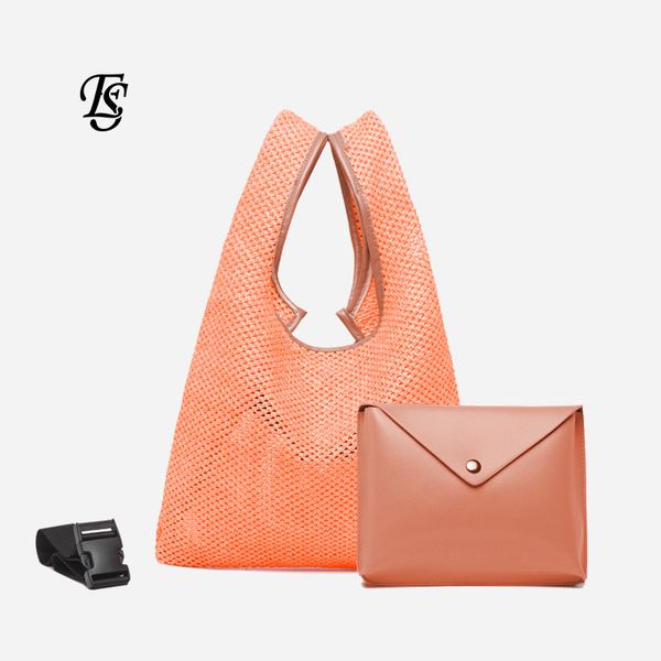 shiny2020 women's fashion lafite woven portable net macaron vest mother bag 
shiny2020 women's fashion lafite woven portable net macaron vest mother bag