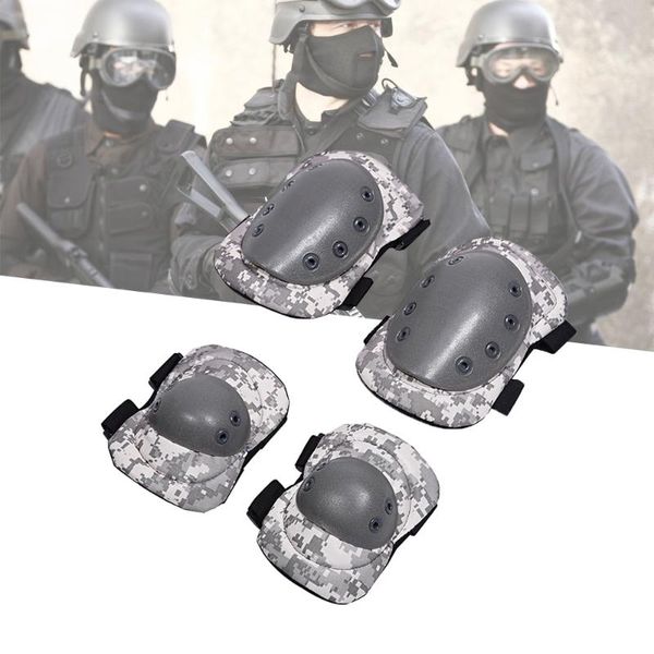 elbow & knee pads pack of 4 tactical combat protective professional gear sports hunting protector set, Black;gray
elbow & knee pads pack of 4 tactical combat protective professional gear sports hunting protector set, Black;gray