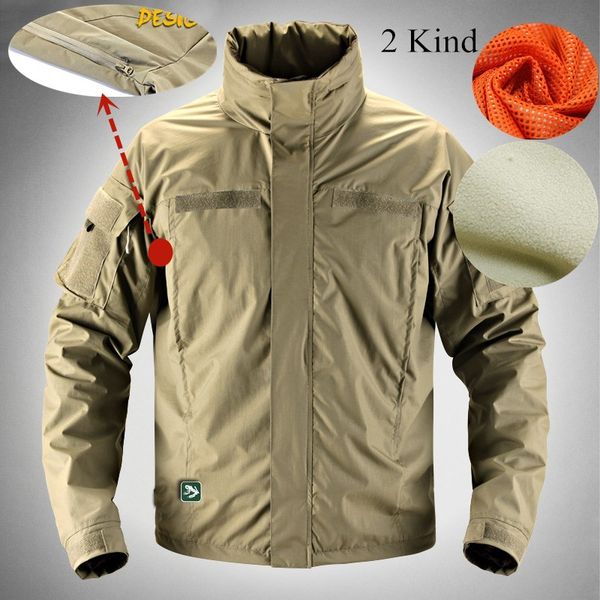 outdoor tactical windbreaker jacket winter plus velvet windproof warm hooded coat men hiking sports waterproof jackets, Blue;black
outdoor tactical windbreaker jacket winter plus velvet windproof warm hooded coat men hiking sports waterproof jackets, Blue;black