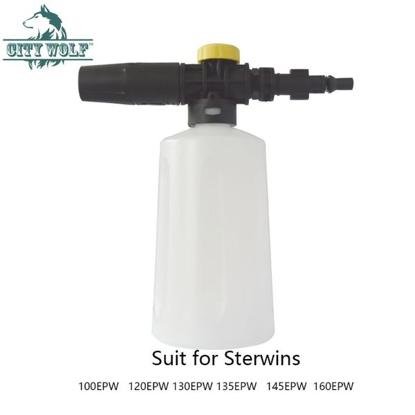 city wolf 750ml snow foam lance foam cannon for sterwins 100epw 120epw 130epw 135epw 145epw 160epw auto car accessories
city wolf 750ml snow foam lance foam cannon for sterwins 100epw 120epw 130epw 135epw 145epw 160epw auto car accessories