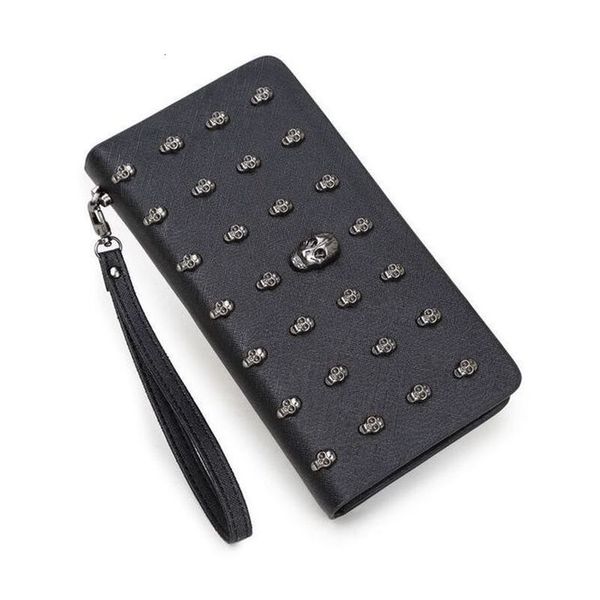 vintage skull wallets women long handbag zipper wallet skeleton purse clutch card holder carteira man wallet, Red;black
vintage skull wallets women long handbag zipper wallet skeleton purse clutch card holder carteira man wallet, Red;black